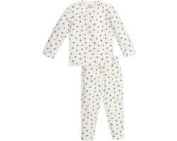 Meyco Baby Mini Panther pyjama - offwhite - 98/104