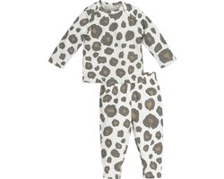 Meyco Panter baby pyjama - neutral - 74/80