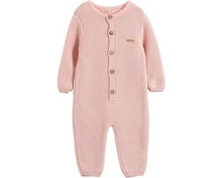 Minora gebreide baby kleding jongens-Unisex boxpakje- Baby kleding meisjes- Maat 62/ 1-3 Maanden-Newborn overalls winter- Baby kleding jongens-Pink-Kraamcadeau - Babyshower Cadeau