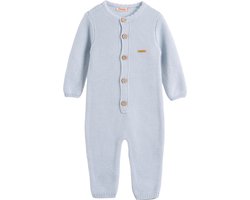 Minora Newborn Baby Kleding Set - Jongens en Meisjes - 2 Delig pakje - Winterbroek en trui- Kraamcadeau - Babyshower-Newborn overalls winter- Blauw 3/6 Maanden