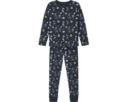 Name it jongens pyjama - Space - 92 - Blauw