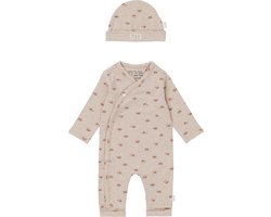 Noppies U 2 pcs Set Verdi Unisex Boxpak -Sand Melange - Maat 74