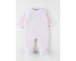 Noukie's - Pyjama - I delig - Fluweel - Roze - Eenhoorn - 0m 50