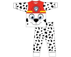 Paw Patrol pyjama - wit - Marshall pyama - maat 92