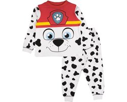 Paw Patrol pyjama - wit - Paw Patrol pup Marshall pyama - maat 86/92