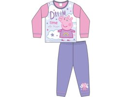 Peppa Pig pyjama - Dream Time - roze - Peppa Big pyama - maat 86/92