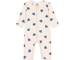 Petit Bateau Katoenen babypyjama zonder voetjes met print Unisex Pyjamaset - Maat 74