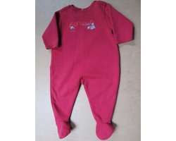 petit bateau  , pyjama ,winter , rood concour , 6 maand 67