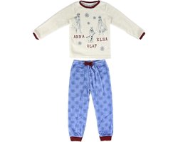 Pyjama Kinderen Frozen 74750 Blauw Wit