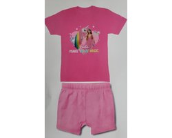 Shortama - pyjama - Barbie - roze pyjama - maat 92 - broek met shirt