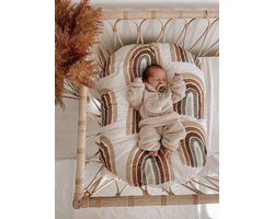 Teddy Two-Piece Beige 6-9 - romper set - baby born kleertjes - baby born - rompertjes baby - Baby romper - Baby kleding - romper lange mouw - baby kleding jongens - baby kleding meisje - baby pakje - Kinder kleding, kerstcadeau, little, dutch