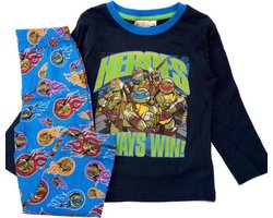 Teenage Mutant Ninja Turtles pyjama - maat 98 - Ninja Turtles pyama - blauw