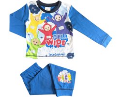 Teletubbies pyjama - blauw - maat 80/86 - Teletubbie pyama