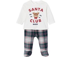 Vertbaudet 2-delige kerstpyjama voor baby's 'Santy Club' familie-capsulecollectie