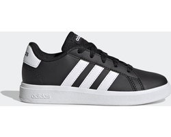 adidas Sportswear Grand Court Lifestyle Tennis Lace-Up Schoenen - Kinderen - Zwart- 39 1/3