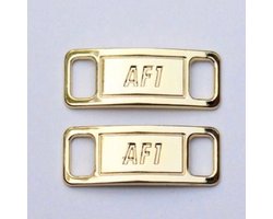 AF1 Sneaker tags | Sneakerveters | Goud | Schoenaccessoires | Schoenveters