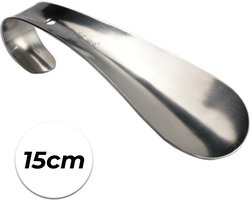 ComfiCare® Schoenlepel Klein 15cm - Extra Stevig RVS - Schoentrekker - Schoenlepel metaal - Kleine Schoenlepel - Schoenlepel kind - Premium RVS