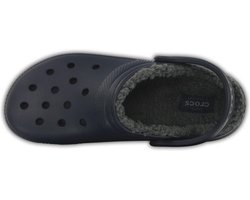 Crocs - Classic Lined Clog - Instap Sandaal - 42 - 43 - Blauw