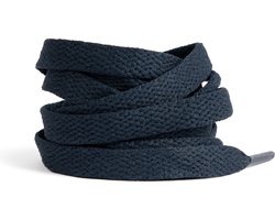 GBG Sneaker Veters 100CM - Marine Blauw - Navy Blue - Schoenveters - Laces - Platte Veter