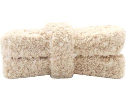 Hypedpair Fluffy Veters - 120CM - Beige - Off White - Fluffy Laces - Pluche veters