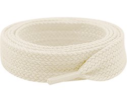 Hypedpair Veters - 120CM - 2CM Wijd - Beige - Laces - o.a. geschikt voor Adidas Campus 00s