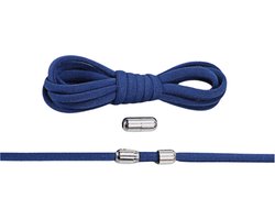 Knaak Elastische Veters - Niet meer strikken! - Navy blauw - Schoenen - 2 stuks - Rekbaar tot 150 cm