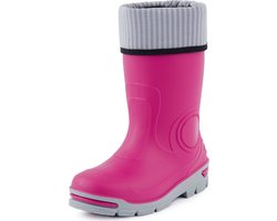 Ladeheid Kinder Regenlaarzen - Jongens Meisjes Antislip Zool - PVC - LA-RB-465 - Roze - 35/36