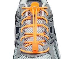 Lock Laces Oranje - Elastische schoenveters - Hardlopen