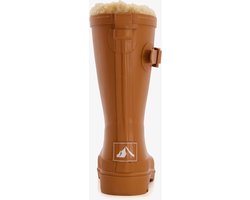 Mountain Peak gevoerde kinder regenlaarzen bruin - Maat 36 - 100% stof- en waterdicht