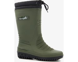 Mountain Peak kinder regenlaarzen/snowboots - Groen - 100% stof- en waterdicht - Maat 31 - Moonboots