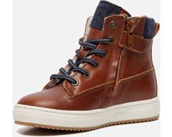 Muyters Veterboots cognac Leer 92601 - Maat 37