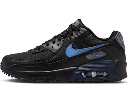 Nike Air Max 90 - Sneakers - Kids - Unisex - Maat 40 - Zwart/Grijs/Blauw