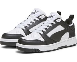 PUMA Puma Rebound V6 Lo Jr FALSE Sneakers - Puma White-Puma Black - Maat 39