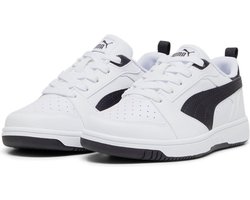 PUMA Puma Rebound V6 Lo Jr FALSE Sneakers - Puma White-Puma Black-Puma Black - Maat 39