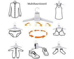 Schoenendroger & Elektrische Kledinghanger - Verwarmde Kledinghanger - Elektrisch Droogrek - Verwarmd Droogrek - Droogmachine Schoenen - Kledingrek - Droogrek