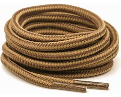 SJIZLL® Veters Rond 120CM - Koffie - Bruin - Geschikt voor Timberland - Dr. Martens - Boots - Berg - Wandel - Schoenen - Round - Sneakers - 120 cm - Coffee - Brown - Veter - Laces