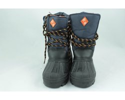 Snowboots d.blauw-oranje