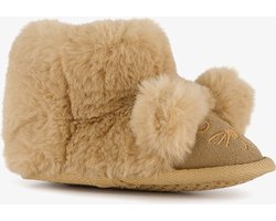 Thu!s kinder pantoffels beertje beige - Maat 22/23 - Sloffen