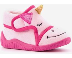 Thu!s kinder pantoffels unicorn roze - Maat 26 - Sloffen