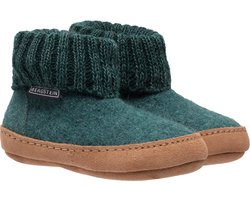 Bergstein Cozy Lux Sloffen Unisex Junior - Seagreen - Maat 28