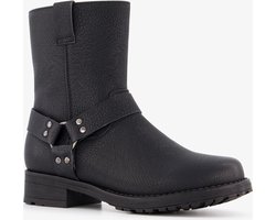 Blue Box meisjes biker boots zwart - Maat 35