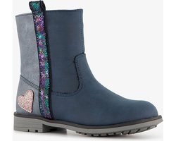 Blue Box meisjes boots met glitters blauw grijs - Maat 29