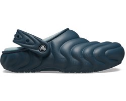 Crocs Classic Lined Overpuff Clog - Volwassenen - Clogs - Donkerblauw - Maat 45/46