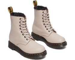 DR MARTENS SERENA VINTAGE TAUPE Veterboots / Chelsea boots / Laarzen - Taupe - 38 - (190665603323)