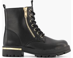 graceland Zwarte veterboot - Maat 35