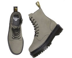 JADON GEMALEN NUBUCK PLATFORM LAARZEN Veterboots / Chelsea boots / Meisje Laarzen - Grijs - 36 - (190665588149)