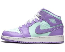 Nike Air Jordan 1 Mid - GS - Purple Pulse/Artic Punch - EU 38