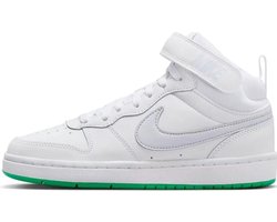 Nike Footwear Court Borough Mid 2 White Grey Green:Maat 39