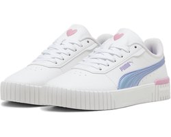 PUMA Carina 2.0 Bouncy Sky Jr Meisjes Sneakers - PUMA White-Lavender Alert - Maat 35.5