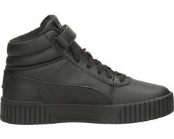 PUMA Carina 2.0 Mid PS Meisjes Sneakers - Puma Black-Puma Black-Dark Shadow - Maat 32